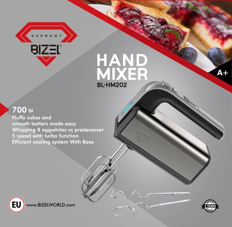 همزن دستی بیزل مدل BL-HM202توان700وات
