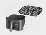 سرخ کن بیزل مدلBL-AF293توان 2200وات درب شیشه ای