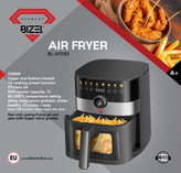 سرخ کن بیزل مدلBL-AF293توان 2200وات درب شیشه ای