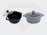 سرویس قابلمه بیزل مدل BL-cW141سوپر نانو گرانیتی ده پارچه