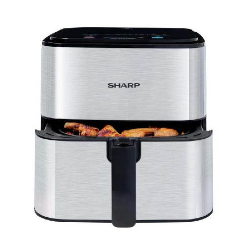کن بدون روغن شارپ مدل KF-AF70RT – 7 لیتر، توان 1600 وات، 8 برنامه پخت با سیستم گردش هوای داغ