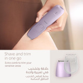 ماشین اصلاح موی بدن بانوان فیلیپس Philips مدل BRL 138/00 با دو سری
