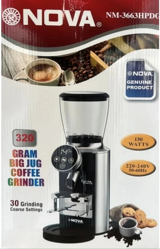 آسیاب قهوه نوا مدل NM-3663HPDG