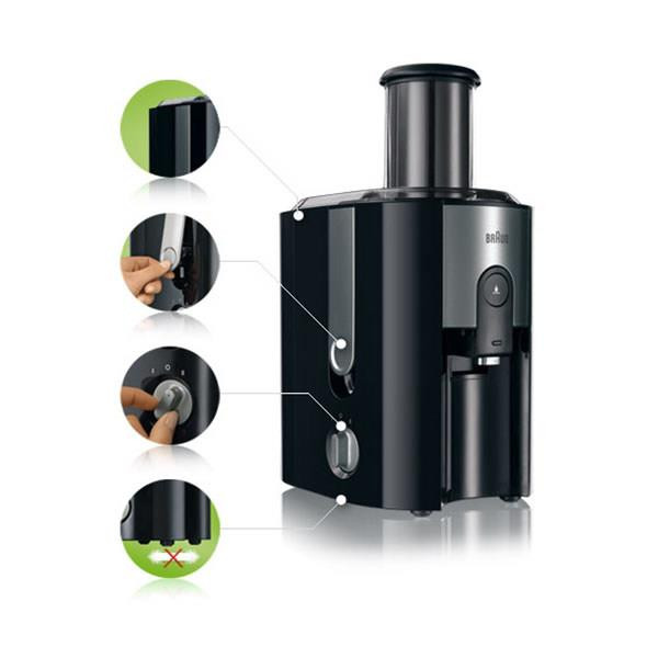 آبمیوه گیری براون مدل j500توان 900 وات