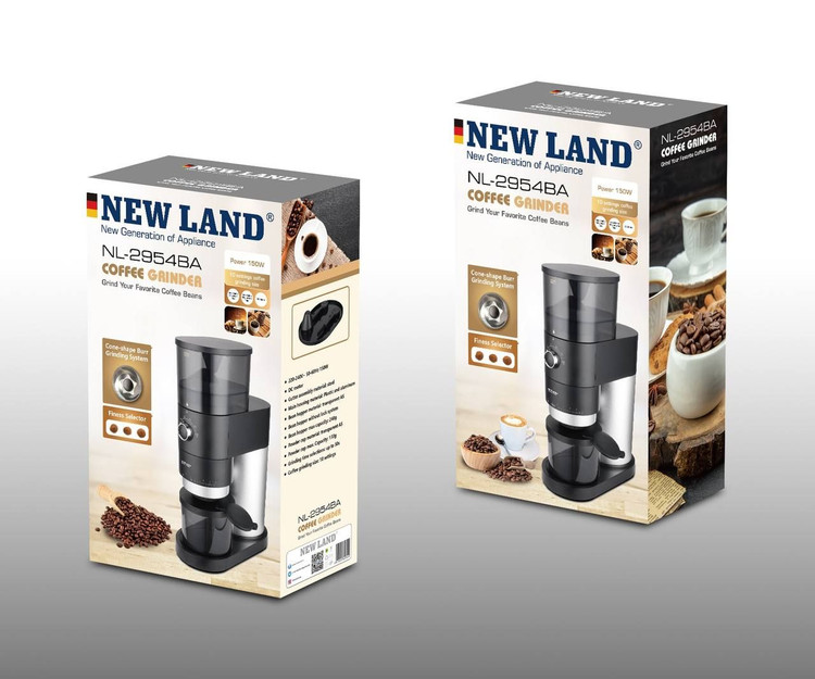 آسیاب قهوه نیولند مدل NL2954BA توان 150 وات