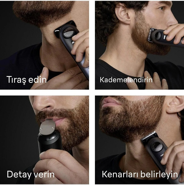 ماشین اصلاح براون مدل AIO7540با تکنولوژی برش مستقیم و ضد اب