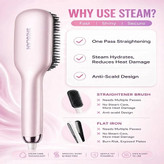 برس حرارتی شیگلم مدلHydra Shot Steam Pro بخاردار